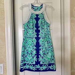 Lilly Pulitzer Lea Dress Koala Engineered 0